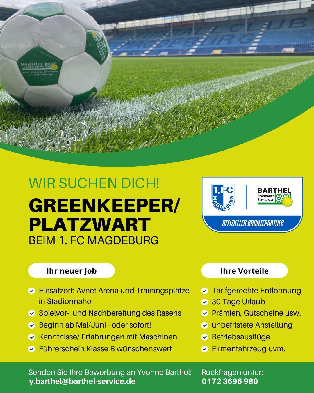 Barthel-Service Anzeige Bewerbung